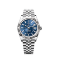 Rolex Sky-Dweller, 42mm, Oystersteel and 18k White Gold, Blue, Jubilee, Ref# 336934-0006