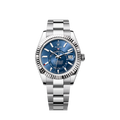 Rolex Sky-Dweller, 42mm, Oystersteel and 18k White Gold, Blue, Oyster, Ref# 336934-0005