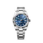 Rolex Sky-Dweller, 42mm, Oystersteel and 18k White Gold, Blue, Oyster, Ref# 336934-0005
