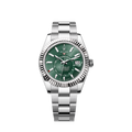 Rolex Sky-Dweller, 42mm, Oystersteel and 18k White Gold, Green, Oyster, Ref# 336934-0001