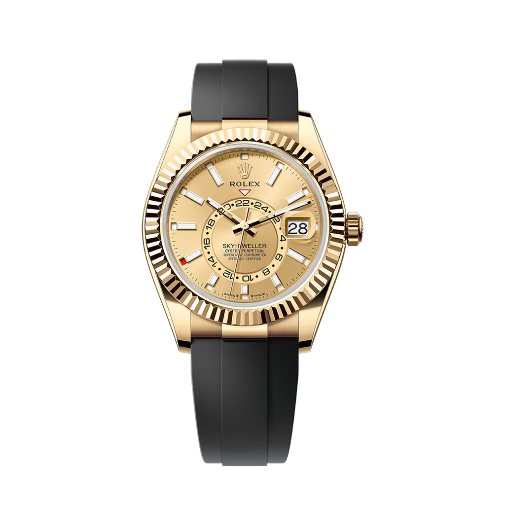 Rolex Sky-Dweller, 42mm, 18k Yellow Gold, Ref# 336238-0001