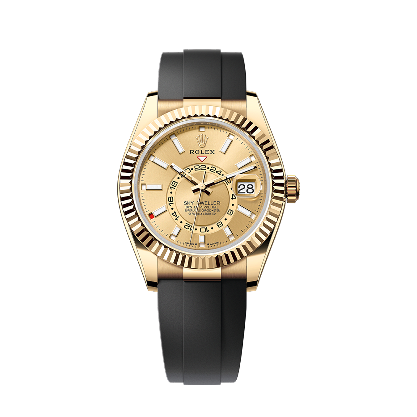 Rolex Sky-Dweller, 42mm, 18k Yellow Gold, Ref# 336238-0001