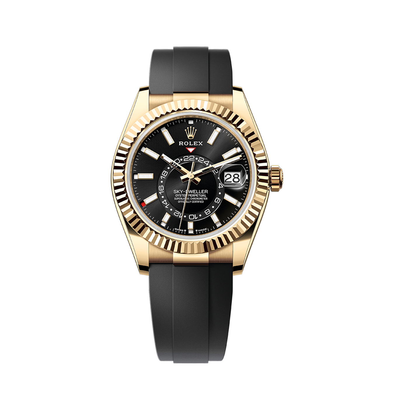 Rolex Sky-Dweller, 42mm, 18k Yellow Gold, Ref# 336238-0002