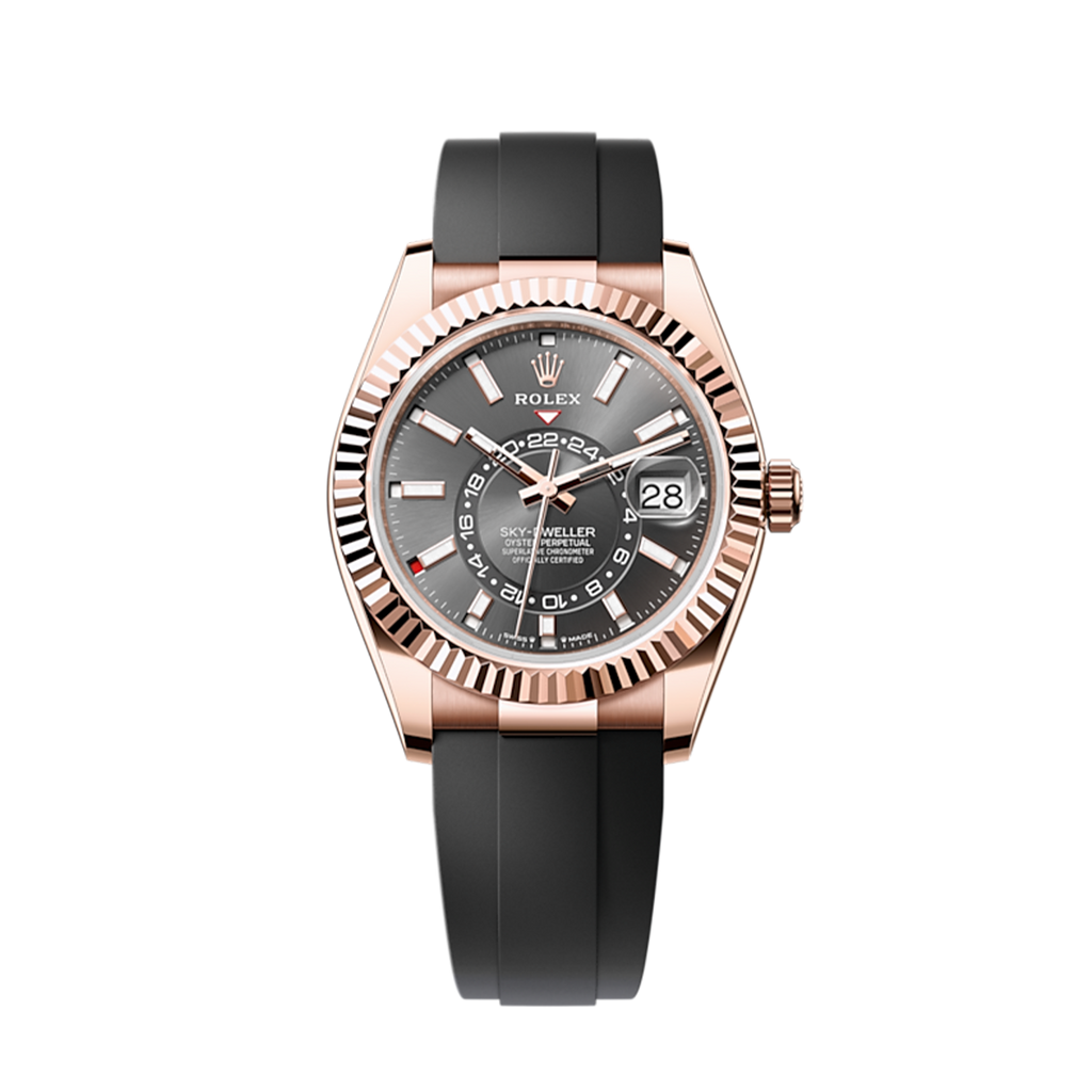 Rolex Sky-Dweller, 42mm, 18k Everose Gold, Ref# 336235-0004