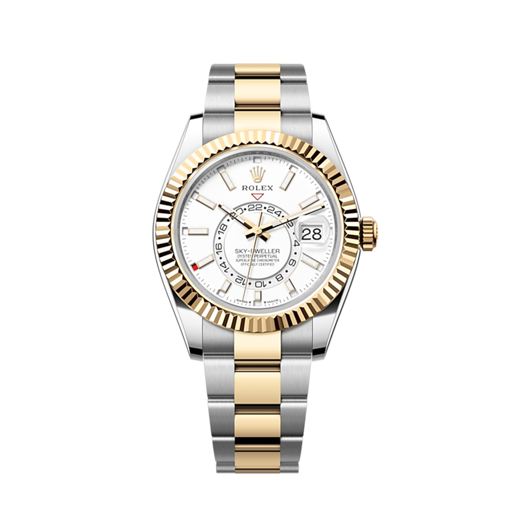 Rolex Sky-Dweller, 42mm, Oystersteel and 18k Yellow Gold, Ref# 336933-0005
