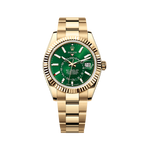 Unworn 2025, Rolex Sky-Dweller, 42mm, 18k Yellow Gold, Ref# 336938-0007, box & papers