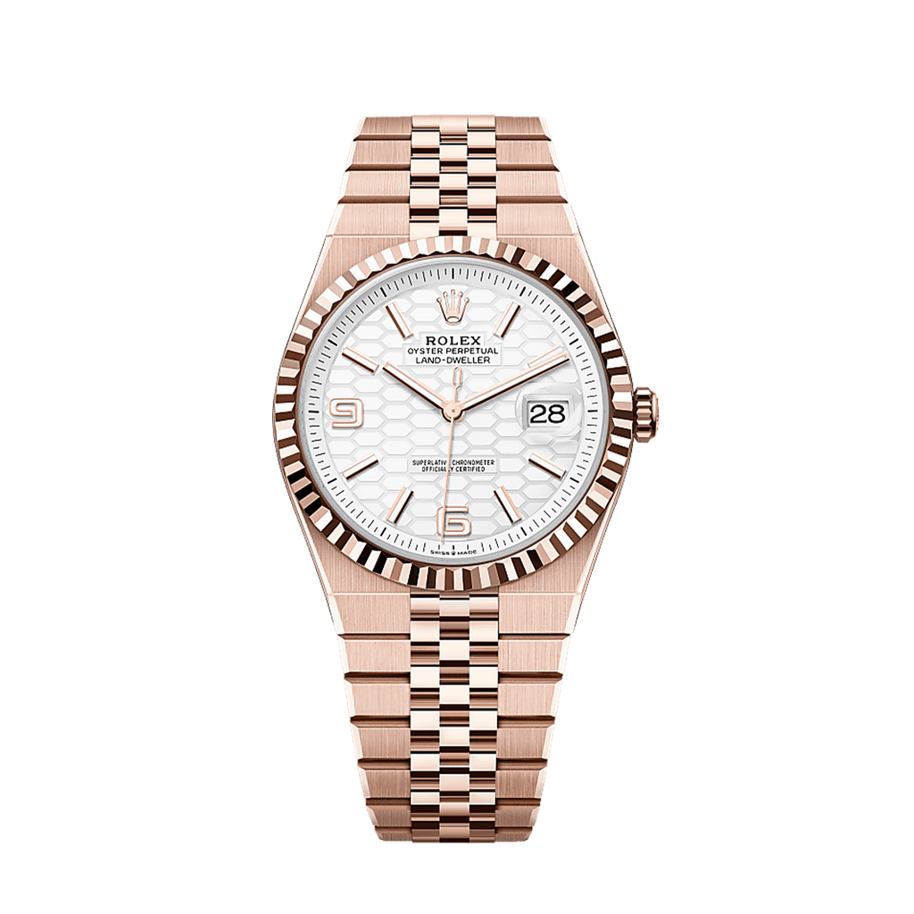 Rolex Land-Dweller 40mm Oyster Everose Gold M127335-0001
