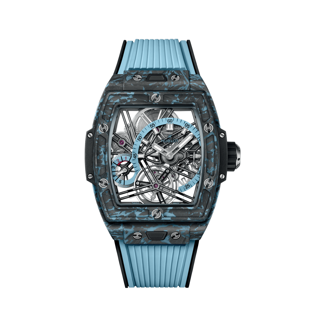 Hublot, Spirit of Big Bang Tourbillon Carbon Sky Blue 42mm, Limited Edition, Ref# 645.QL.5117.RX