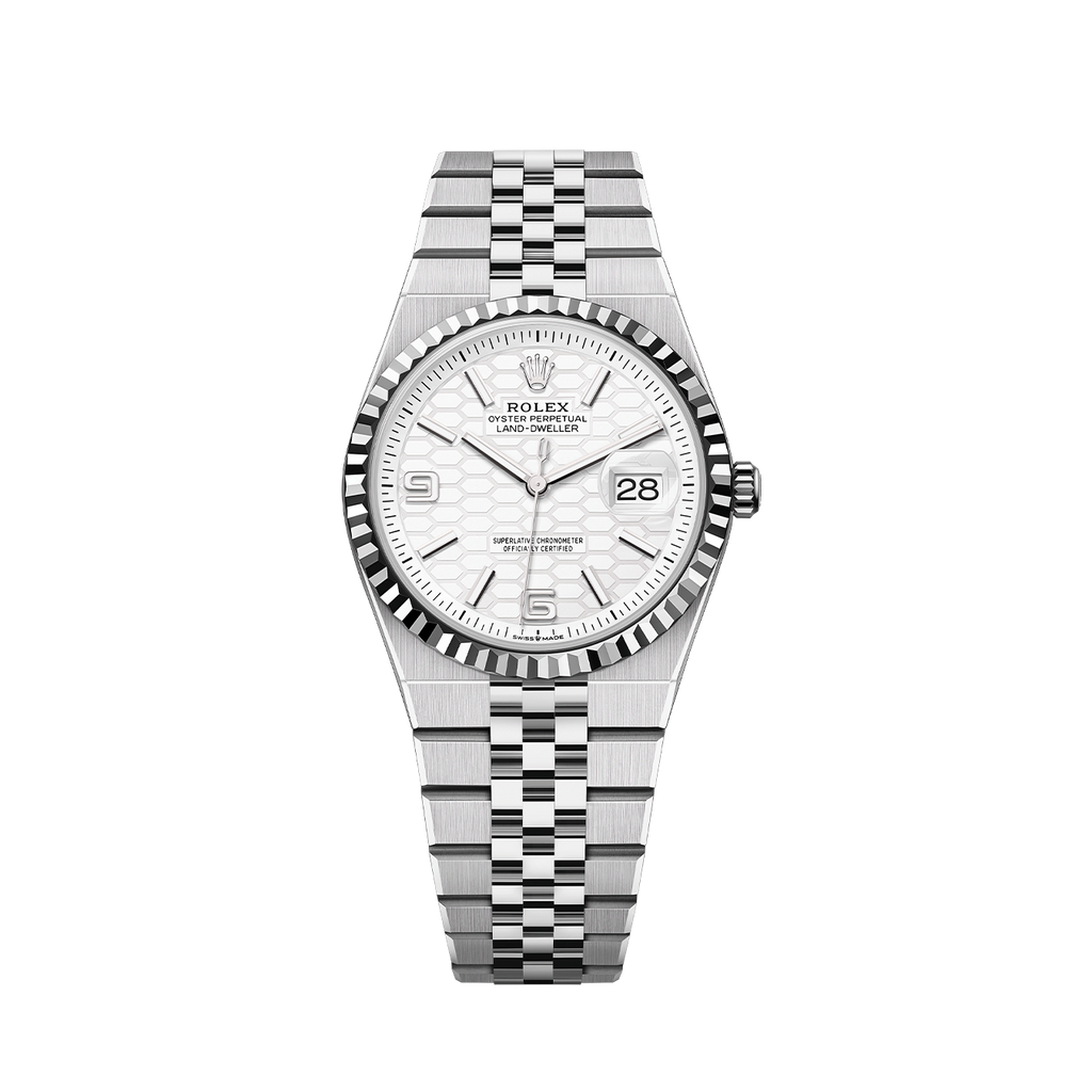 Rolex Land-Dweller 36mm Oystersteel & White Gold M127234-0001