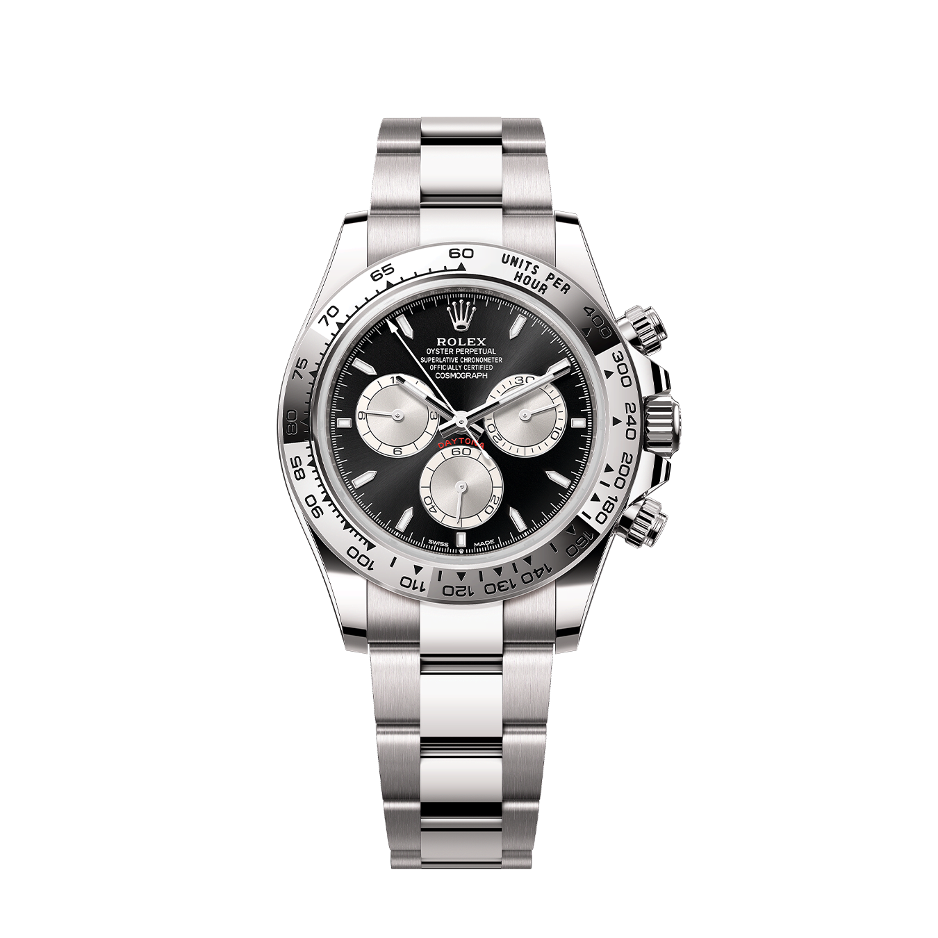Rolex Cosmograph Daytona 40mm, 18k White Gold, Ref# 126509-0001