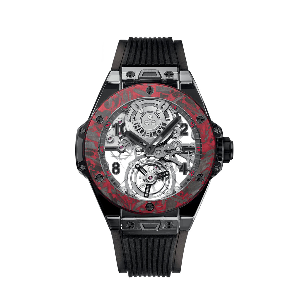 Hublot Big Bang Tourbillon Automatic Black Sapphire Las Vegas Boutique, 45mm, Ref# 419.JBV.0113.RT.LVB23