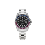Rolex Submariner Silver Blue/Red Diamond, 40mm