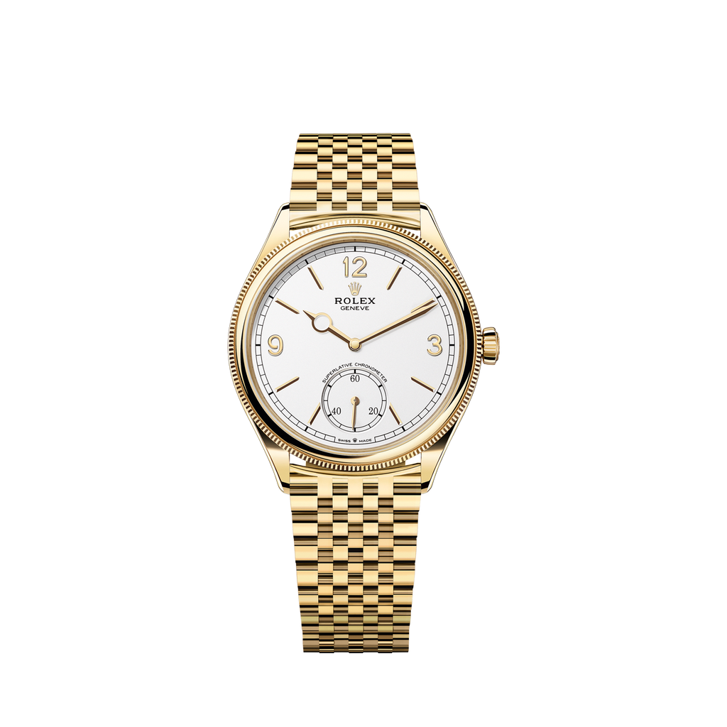 Unworn 2025, Rolex Perpetual 1908, 18k Yellow Gold, 39mm, Ref# 52508-0008, box and papers