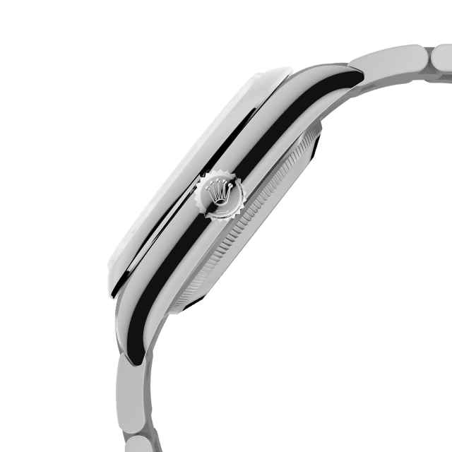 Unworn 2025, Rolex Oyster Perpetual, Oystersteel 36mm, Lavender dial, Domed Oyster, Ref# 126000-0013, box and papers