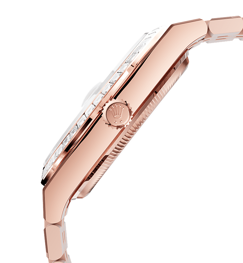 Rolex Land-Dweller 36mm Oyster Everose Gold & Diamonds M127285TBR-0002