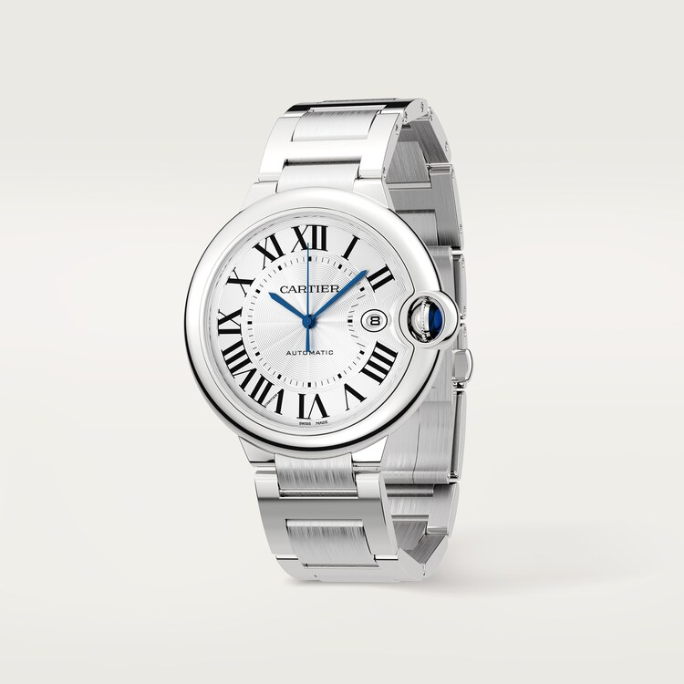 Unworn Cartier Ballon Bleu de Cartier, Stainless Steel, 42mm, Ref# WSBB0049, box and papers