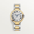 Unworn Cartier Ballon Bleu, Stainless Steel and 18k Yellow Gold, 36mm, Ladies, Ref# W2BB0038, box and papers