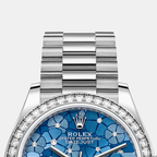 Rolex Datejust 31mm, 18k White Gold and Diamonds, Ref# 278289rbr-0025