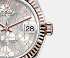 Rolex Datejust 31mm, Oystersteel and 18k Everose Gold and Diamonds, Ref# 278271-0031