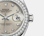 Rolex Lady-Datejust 28, Oystersteel and 18k White Gold, Ref# 279384RBR-0021