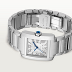 Unworn Cartier Tank Francaise de Cartier, Large Stainless Steel, 36.7mm x 30.5mm, Ref# WSTA0067, box and papers