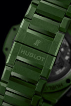 Hublot Big Bang INTEGRATED GREEN CERAMIC, 42mm, Ref# 451.GX.5220.GX, Unworn 2025