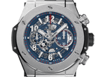 Hublot Big Bang, Unico Titanium Blue 45mm, Ref# 411.NX.5179.RX