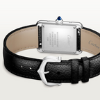 Unworn Cartier Tank Must SolarBeat™ de Cartier, Small Stainless Steel, 29.5mm x 22mm, Ref# WSTA0060, box and papers