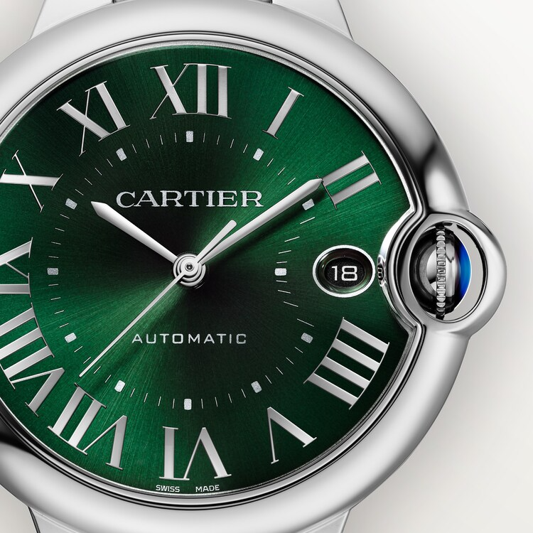 Unworn Cartier Ballon Bleu de Cartier, Stainless Steel, 40mm, Ref# WSBB0071, box and papers