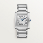 Unworn Cartier Tank Francaise de Cartier, Medium Stainless Steel, 32mm x 27mm, Ref# WSTA0074, box and papers