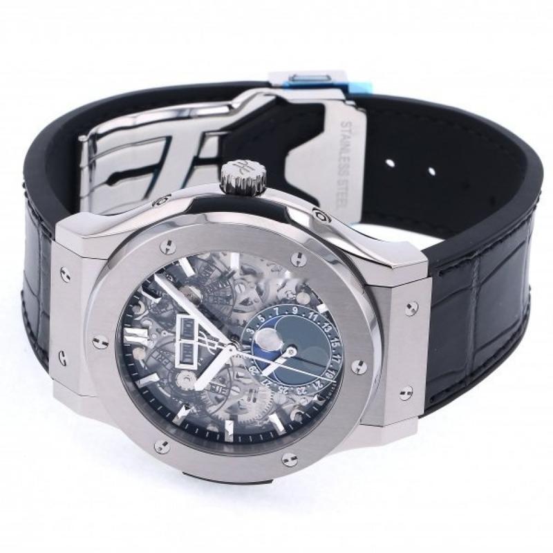 Hublot Classic Fusion Aerofusion Moonphase Titanium 45mm, Ref# 517.NX.0170.LR, Unworn 2025