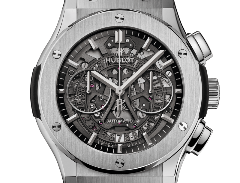 Hublot Classic Fusion Aerofusion Titanium Chronograph Automatic 45mm, Ref# 525.NX.0170.LR, Unworn 2025