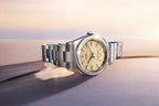 Unworn 2025, Rolex Oyster Perpetual, Oystersteel 41mm, Beige dial, Domed Oyster, Ref# 134300-0007, box and papers