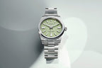 Unworn 2025, Rolex Oyster Perpetual, Oystersteel, 28mm, Pistachio-green dial, Domed Oyster, Ref# 276200-0006, box and papers