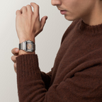 Unworn Cartier Santos de Cartier, Stainless Steel, 39.8mm, Ref# WSSA0064, box and papers