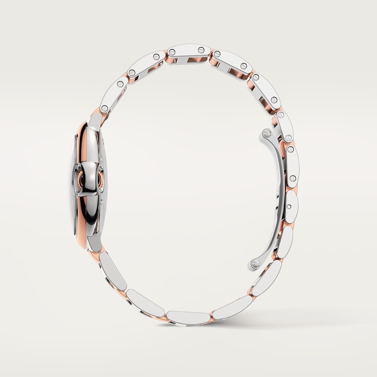 Unworn Cartier Ballon Bleu de Cartier, Stainless Steel and 18k Rose Gold, 33mm, Ref# W3BB0021, box and papers