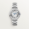 Unworn Cartier Ballon Bleu de Cartier, Stainless Steel, 33mm, Ref# WSBB0044, box and papers