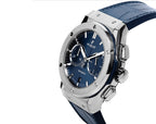Hublot Classic Fusion Chronograph Titanium Blue 45mm, Ref# 541.NX.7170.LR, Unworn 2025