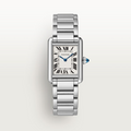 Unworn Cartier Tank Must de Cartier, Small Stainless Steel, 29.5mm x 22mm, Ref# WSTA0107, box and papers