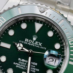Rolex Submariner Stainless Steel “The Hulk” Green Dial Cerachrom Bezel, Ref#116610LV, 41mm