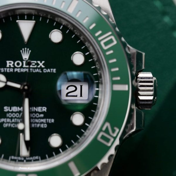 Rolex Submariner Stainless Steel “The Hulk” Green Dial Cerachrom Bezel, Ref#116610LV, 41mm