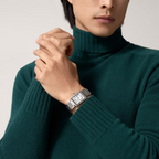 Unworn Cartier Tank Must de Cartier, Large Stainless Steel, 33.7mm x 25.5mm, Ref# WSTA0106, box and papers