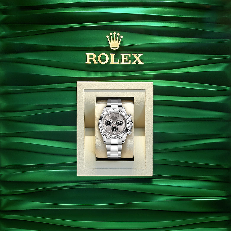 Rolex Cosmograph Daytona, 18k White Gold, 40mm, Ref# 116509-0072