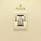 Unworn 2025, Rolex Oyster Perpetual, Oystersteel, 34mm, Beige dial, Domed Oyster, Ref# 124200-0007, box and papers