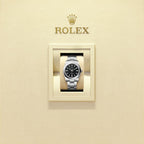 Unworn 2025, Rolex Oyster Perpetual, Oystersteel, 34mm, Black dial, Domed Oyster, Ref# 124200-0010, box and papers
