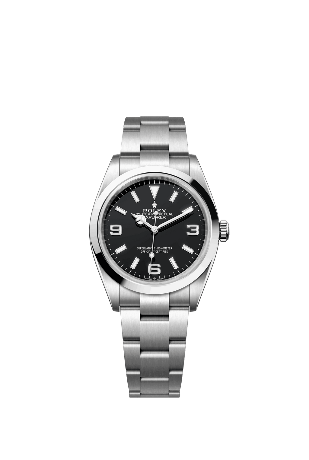 Rolex Explorer 36 mm Oystersteel Ref# 124270-0001