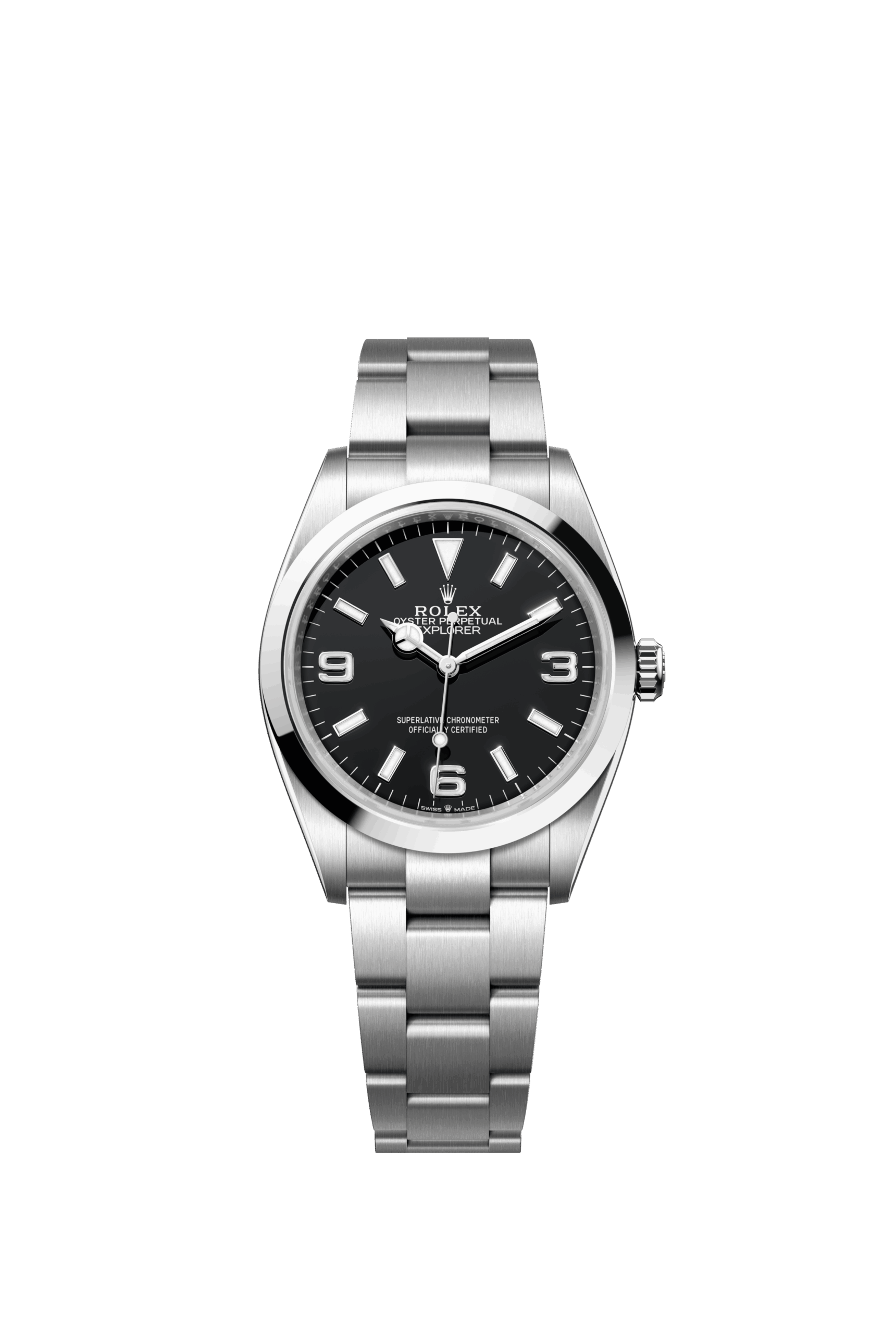 Rolex Explorer 36 mm Oystersteel Ref# 124270-0001