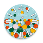 Rolex Oyster Perpetual 31, Turquoise blue, Celebration motif, Oystersteel, 31mm, Ref# 277200-0010