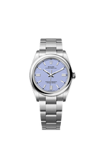 Unworn 2025, Rolex Oyster Perpetual, Oystersteel 36mm, Lavender dial, Domed Oyster, Ref# 126000-0013, box and papers