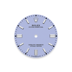 Unworn 2025, Rolex Oyster Perpetual, Oystersteel 36mm, Lavender dial, Domed Oyster, Ref# 126000-0013, box and papers